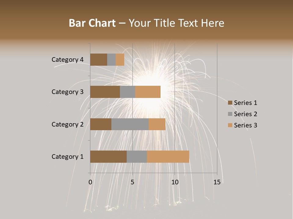 Red Sparkler Spin PowerPoint Template