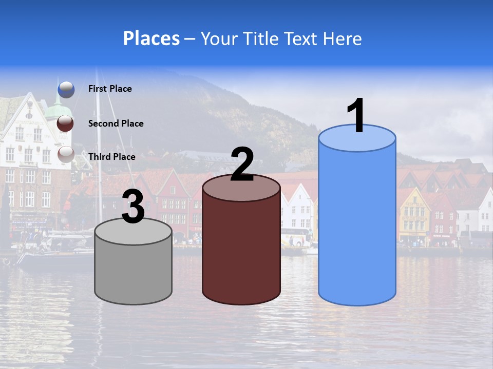 Norway Hills Landscape PowerPoint Template