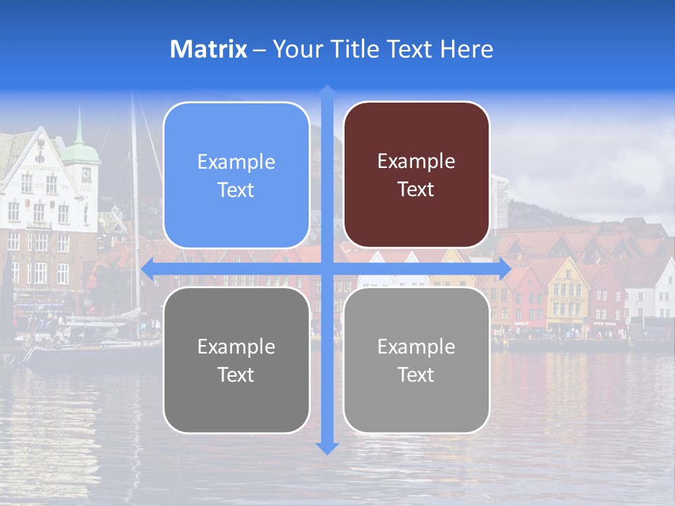 Norway Hills Landscape PowerPoint Template