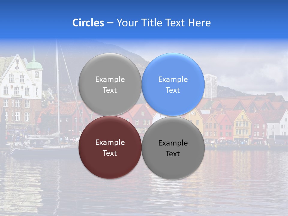 Norway Hills Landscape PowerPoint Template