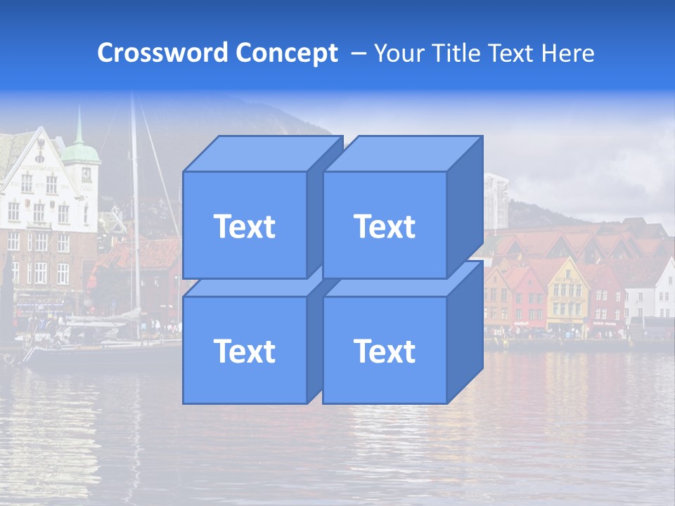 Norway Hills Landscape PowerPoint Template