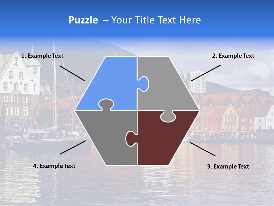 Norway Hills Landscape PowerPoint Template