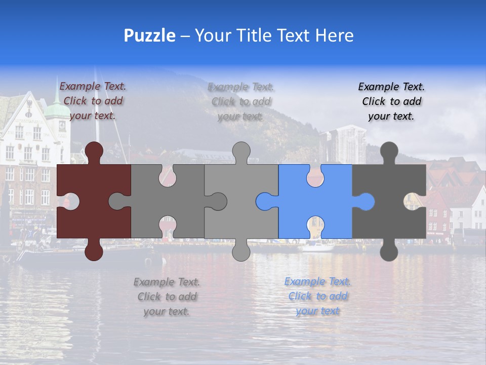 Norway Hills Landscape PowerPoint Template