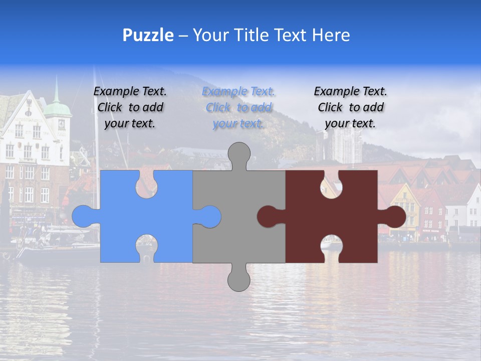 Norway Hills Landscape PowerPoint Template