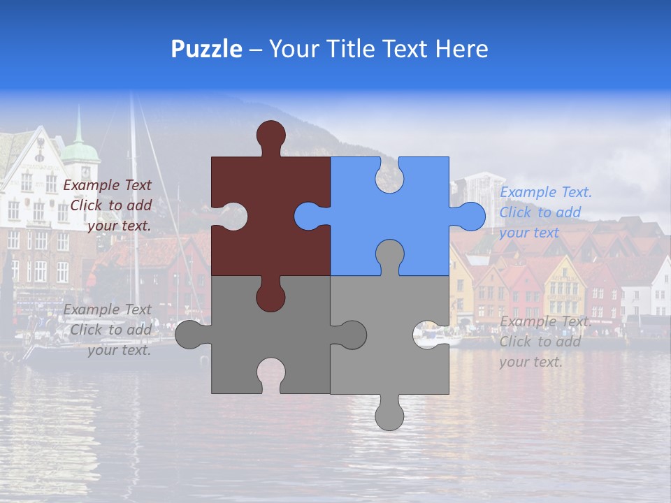 Norway Hills Landscape PowerPoint Template