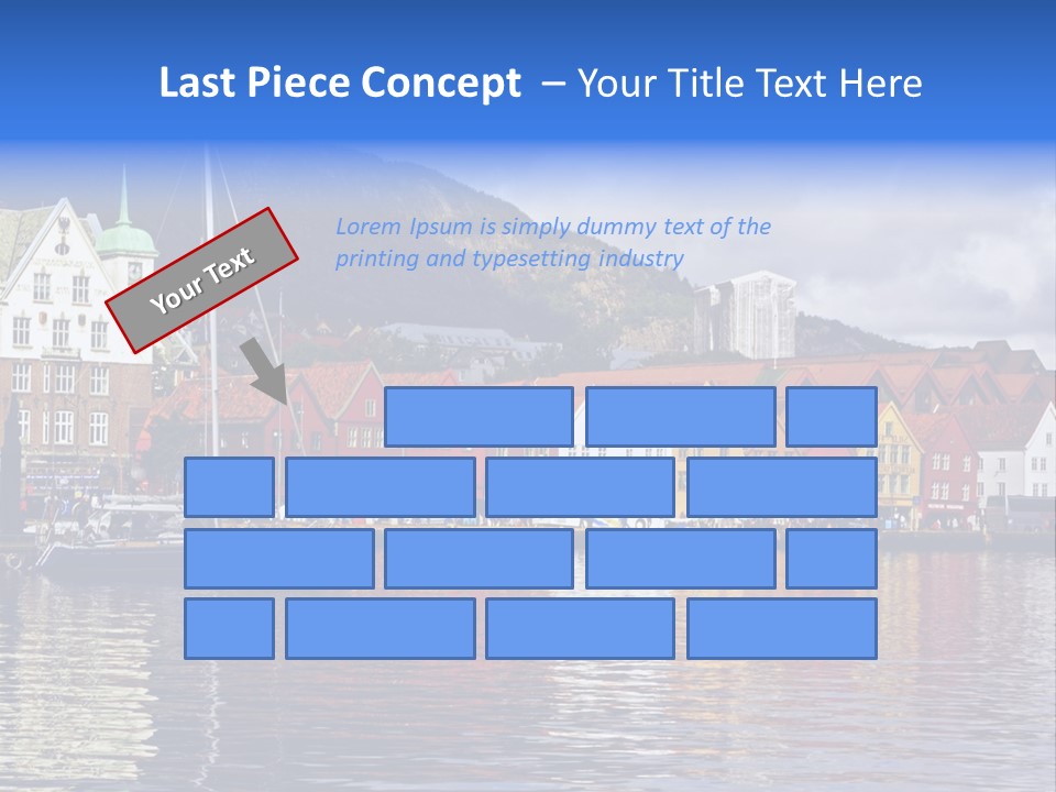 Norway Hills Landscape PowerPoint Template