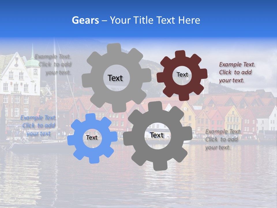 Norway Hills Landscape PowerPoint Template