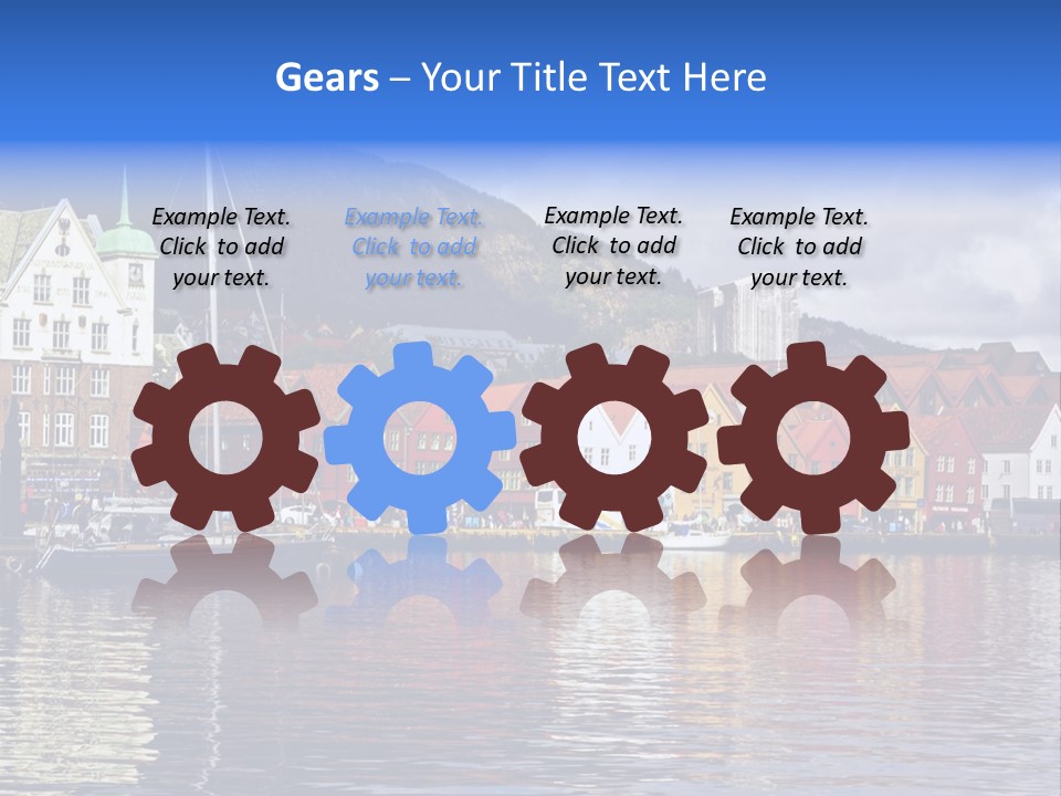 Norway Hills Landscape PowerPoint Template