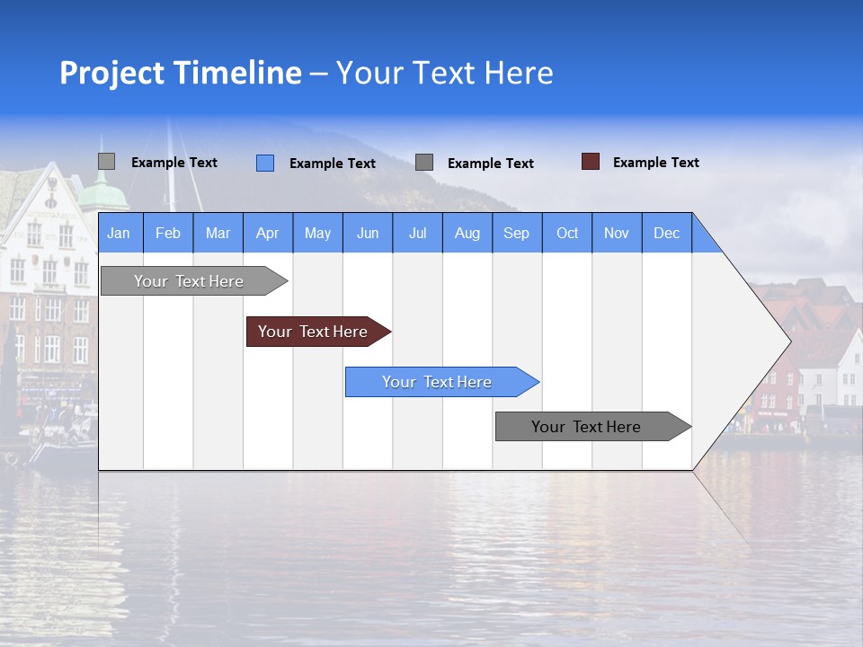 Norway Hills Landscape PowerPoint Template