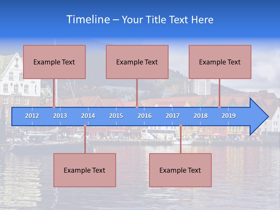 Norway Hills Landscape PowerPoint Template