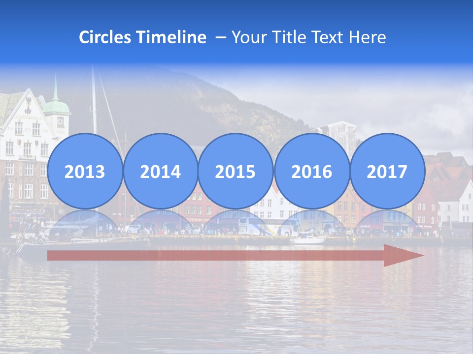 Norway Hills Landscape PowerPoint Template