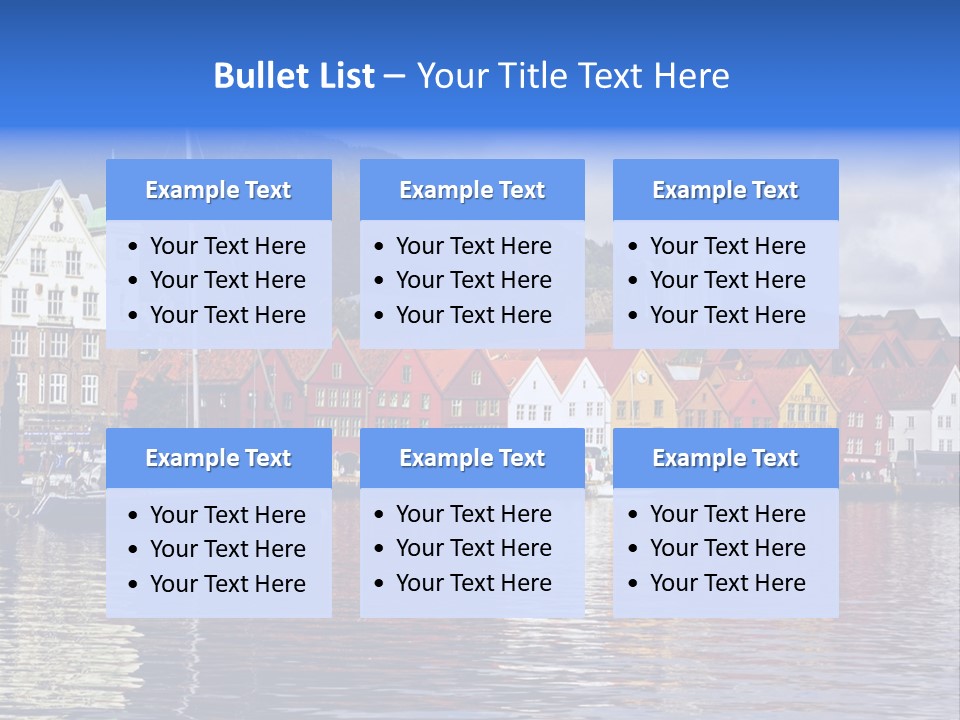 Norway Hills Landscape PowerPoint Template