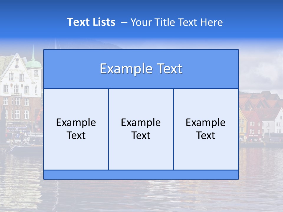 Norway Hills Landscape PowerPoint Template