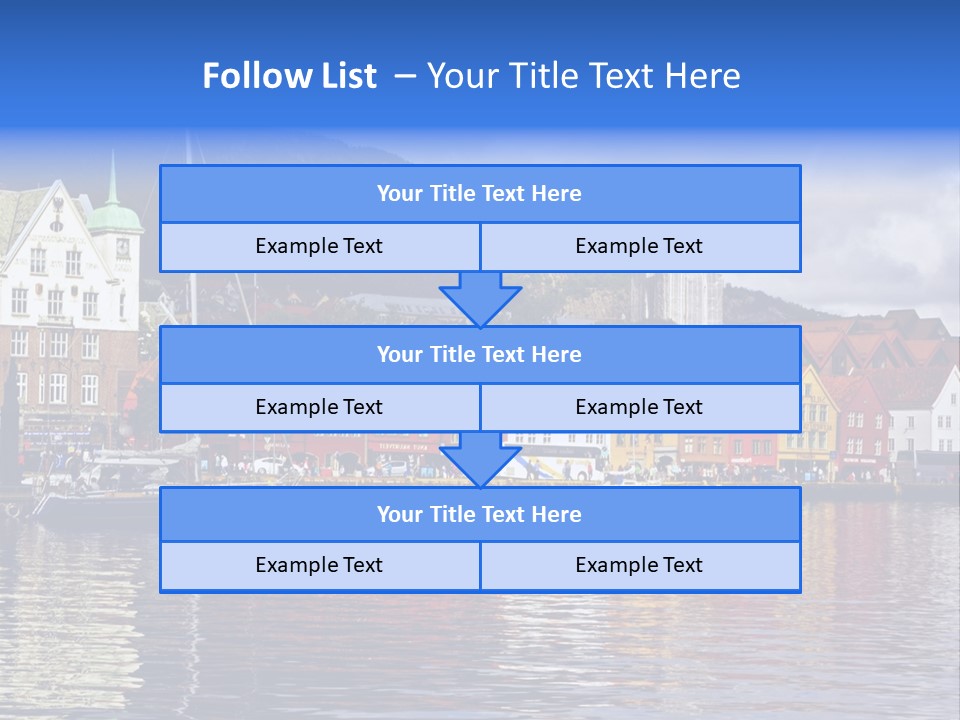 Norway Hills Landscape PowerPoint Template