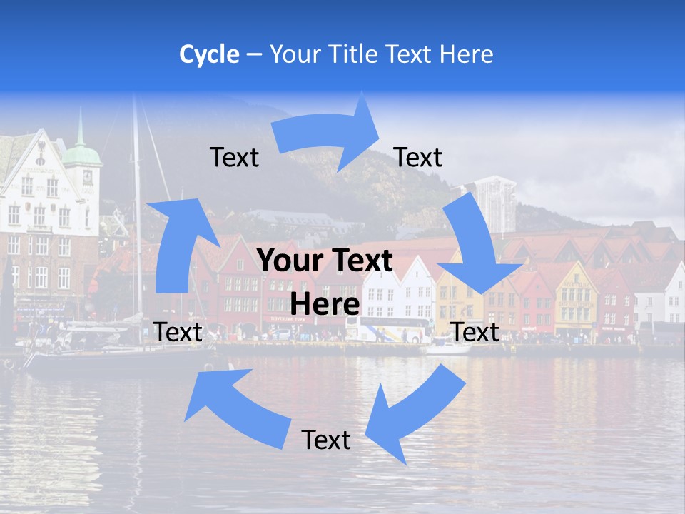 Norway Hills Landscape PowerPoint Template