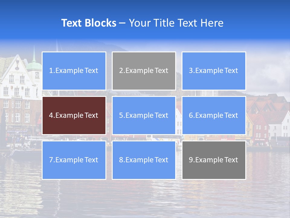 Norway Hills Landscape PowerPoint Template