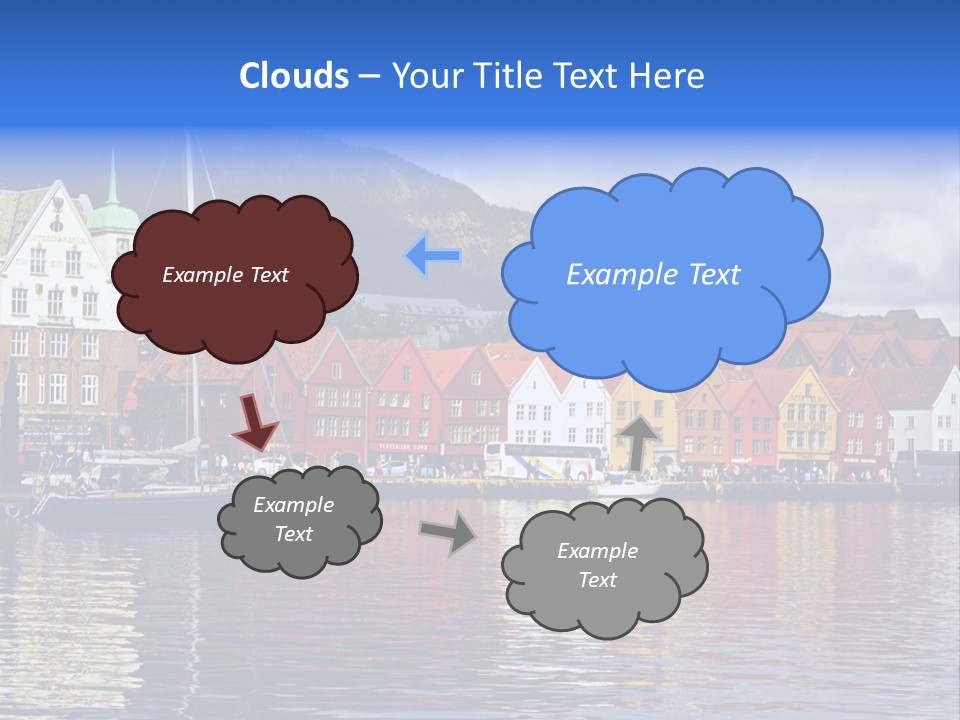 Norway Hills Landscape PowerPoint Template