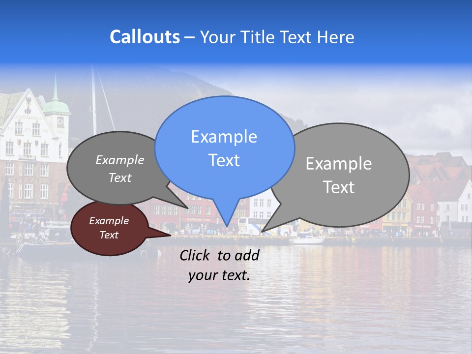 Norway Hills Landscape PowerPoint Template