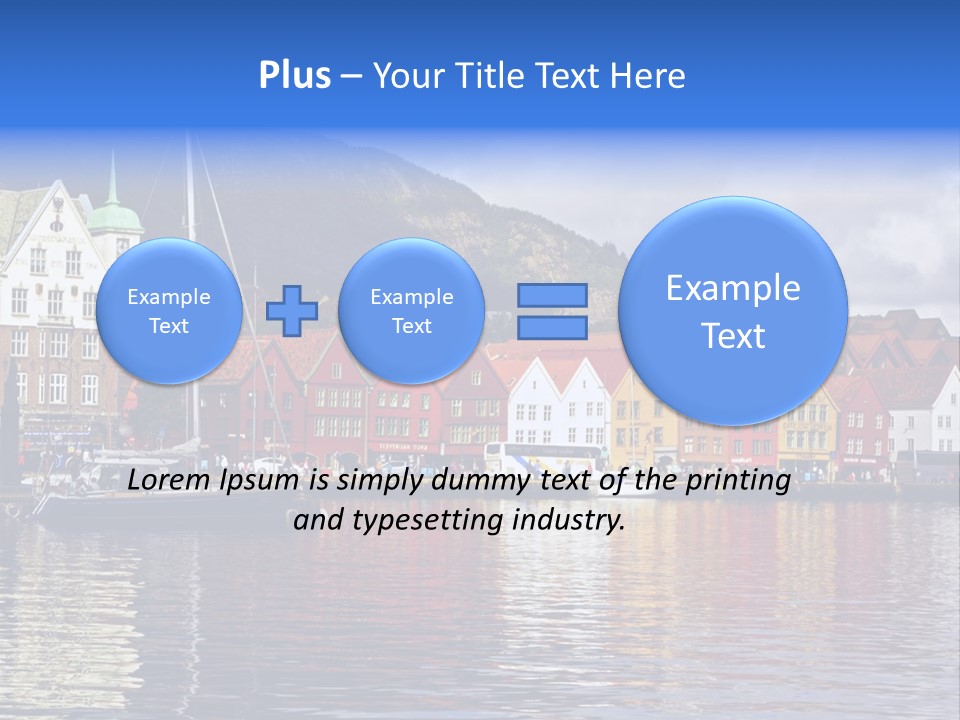 Norway Hills Landscape PowerPoint Template
