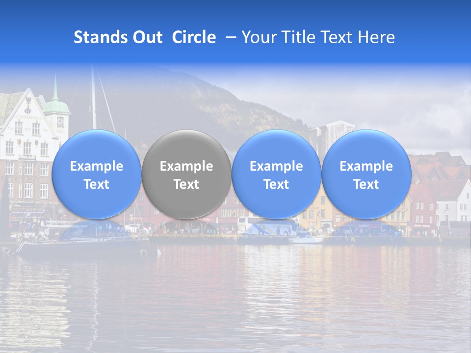 Norway Hills Landscape PowerPoint Template