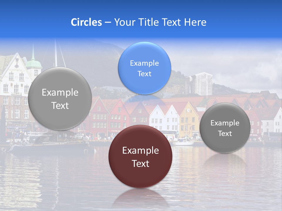 Norway Hills Landscape PowerPoint Template