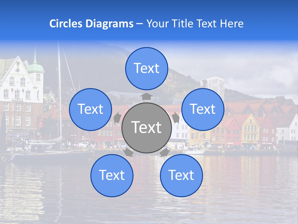 Norway Hills Landscape PowerPoint Template