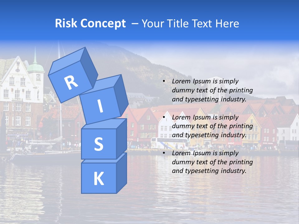 Norway Hills Landscape PowerPoint Template