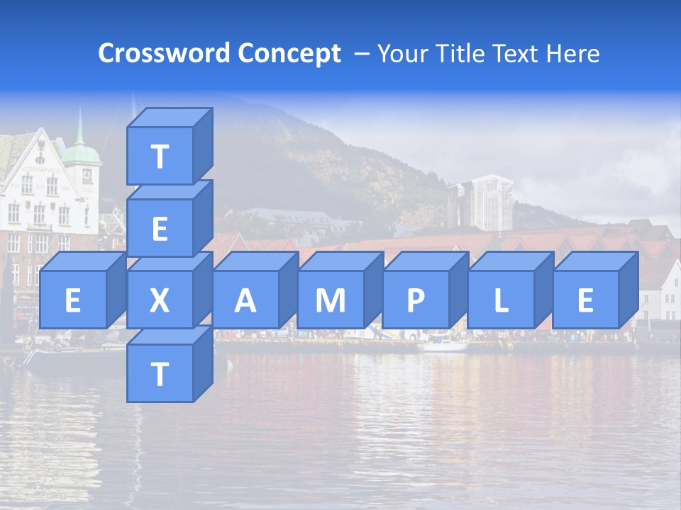 Norway Hills Landscape PowerPoint Template