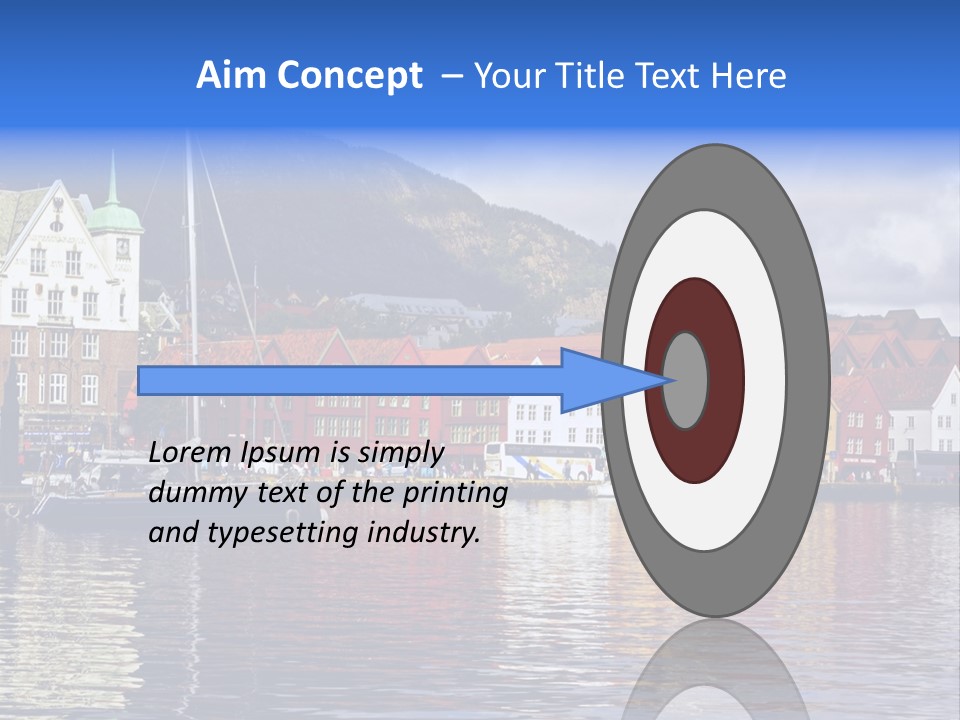 Norway Hills Landscape PowerPoint Template