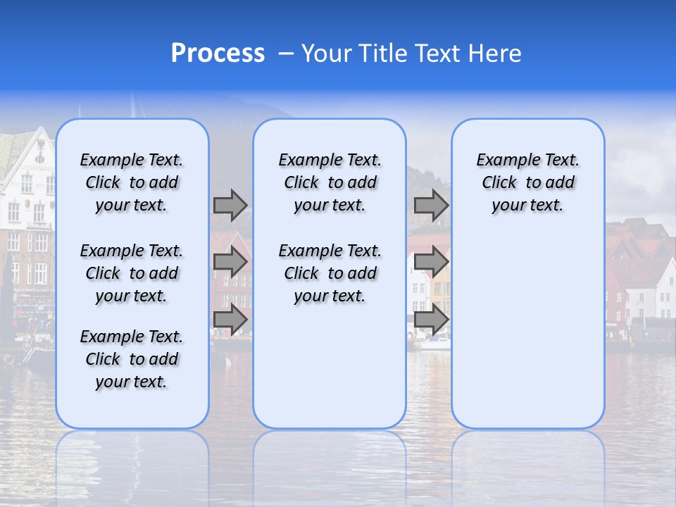 Norway Hills Landscape PowerPoint Template