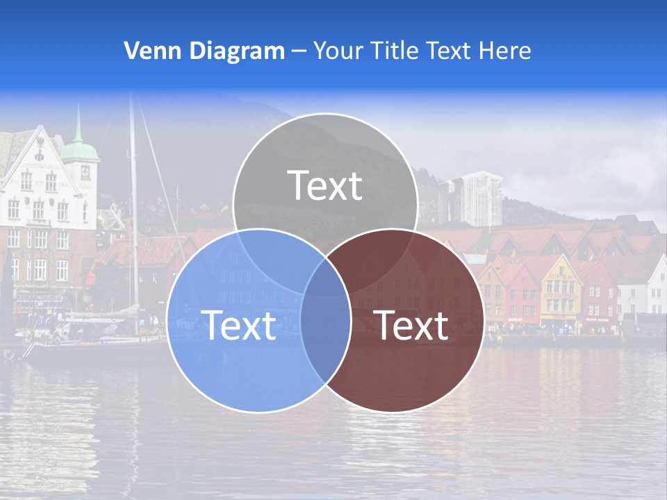Norway Hills Landscape PowerPoint Template
