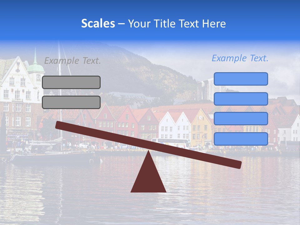 Norway Hills Landscape PowerPoint Template