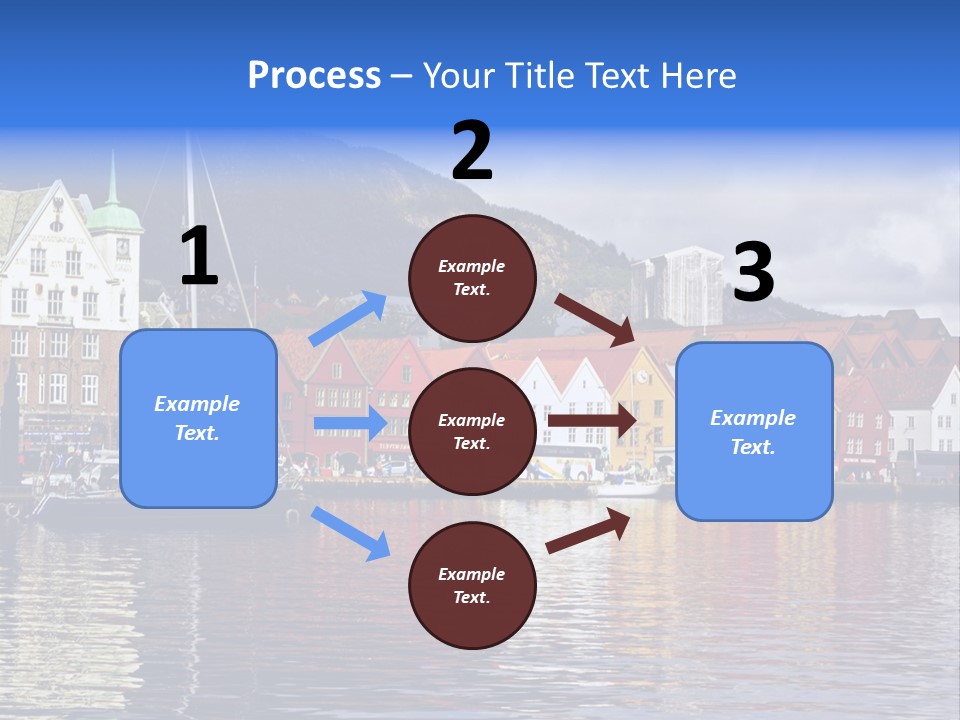 Norway Hills Landscape PowerPoint Template
