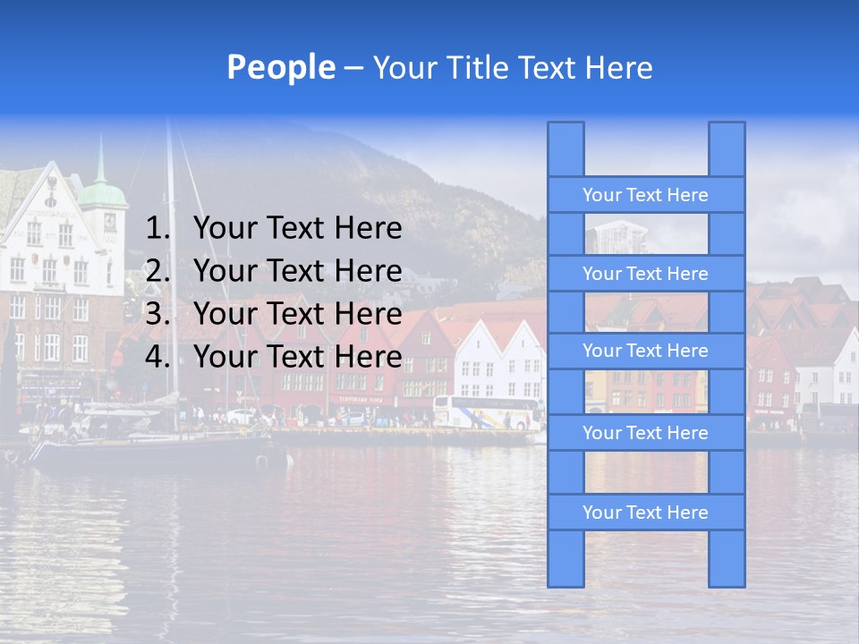 Norway Hills Landscape PowerPoint Template
