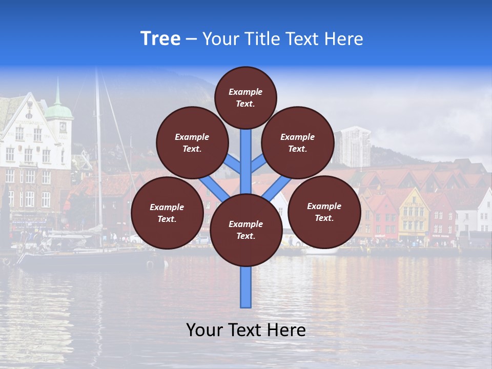Norway Hills Landscape PowerPoint Template