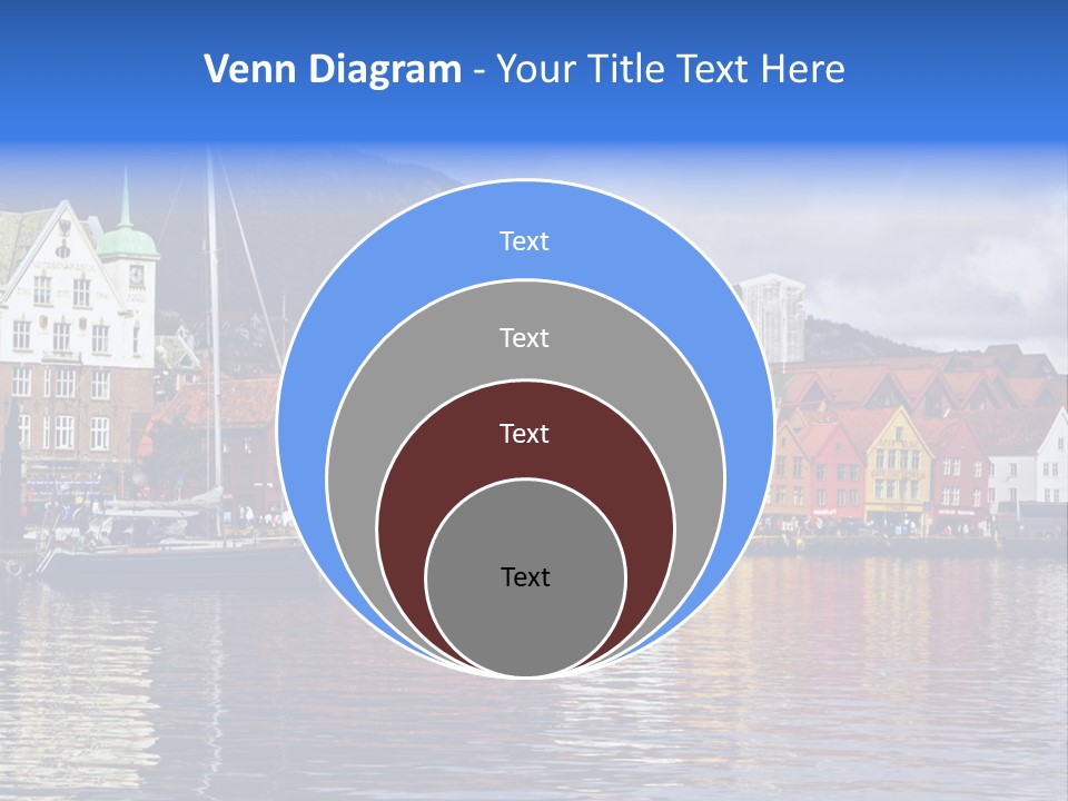 Norway Hills Landscape PowerPoint Template