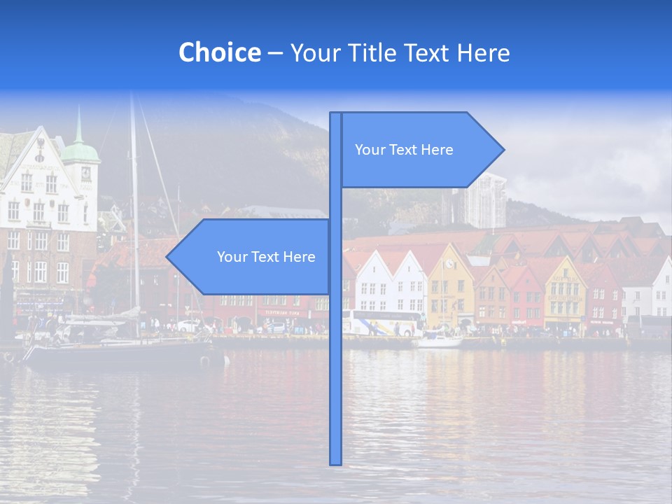 Norway Hills Landscape PowerPoint Template