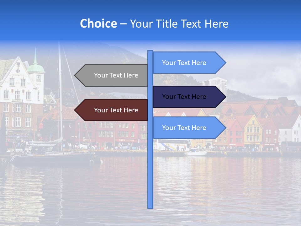Norway Hills Landscape PowerPoint Template