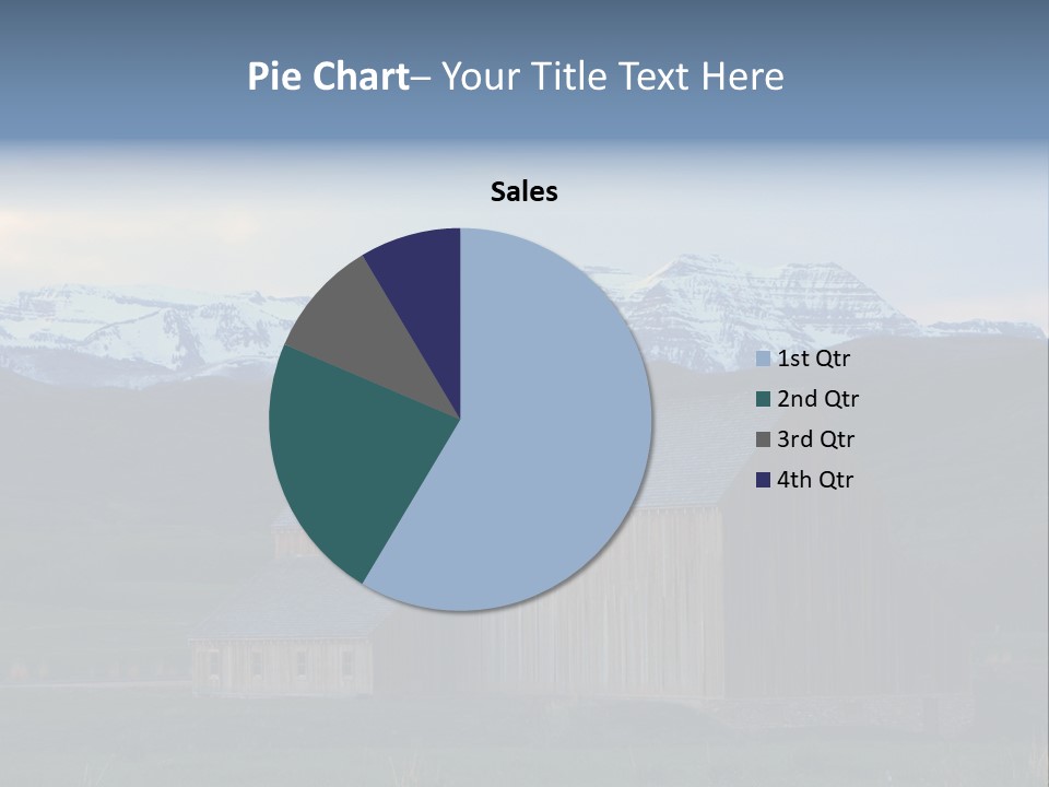 Barn Wood Rural Utah Views PowerPoint Template