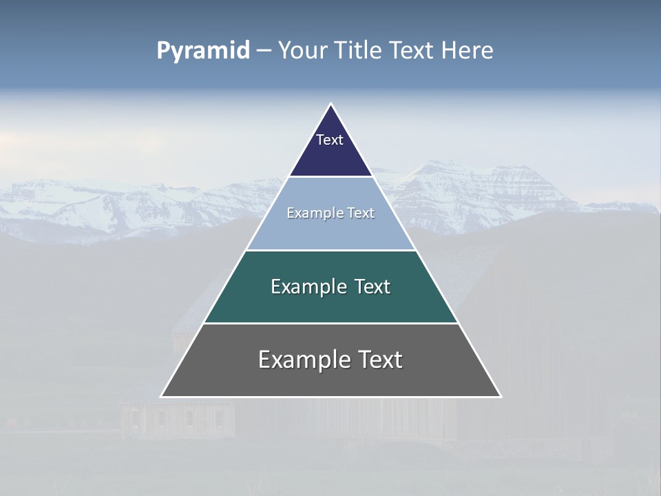 Barn Wood Rural Utah Views PowerPoint Template