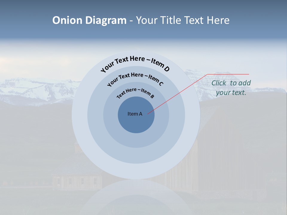 Barn Wood Rural Utah Views PowerPoint Template