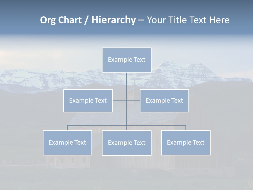 Barn Wood Rural Utah Views PowerPoint Template