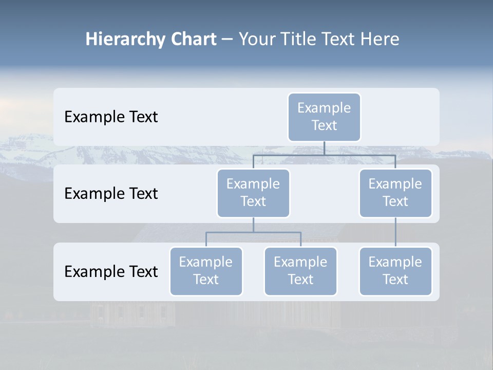 Barn Wood Rural Utah Views PowerPoint Template