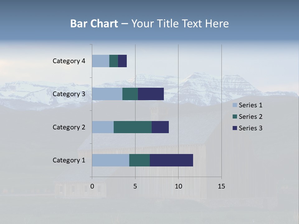 Barn Wood Rural Utah Views PowerPoint Template
