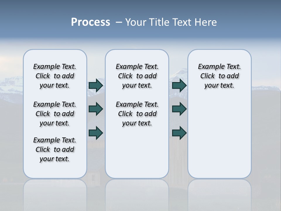 Barn Wood Rural Utah Views PowerPoint Template