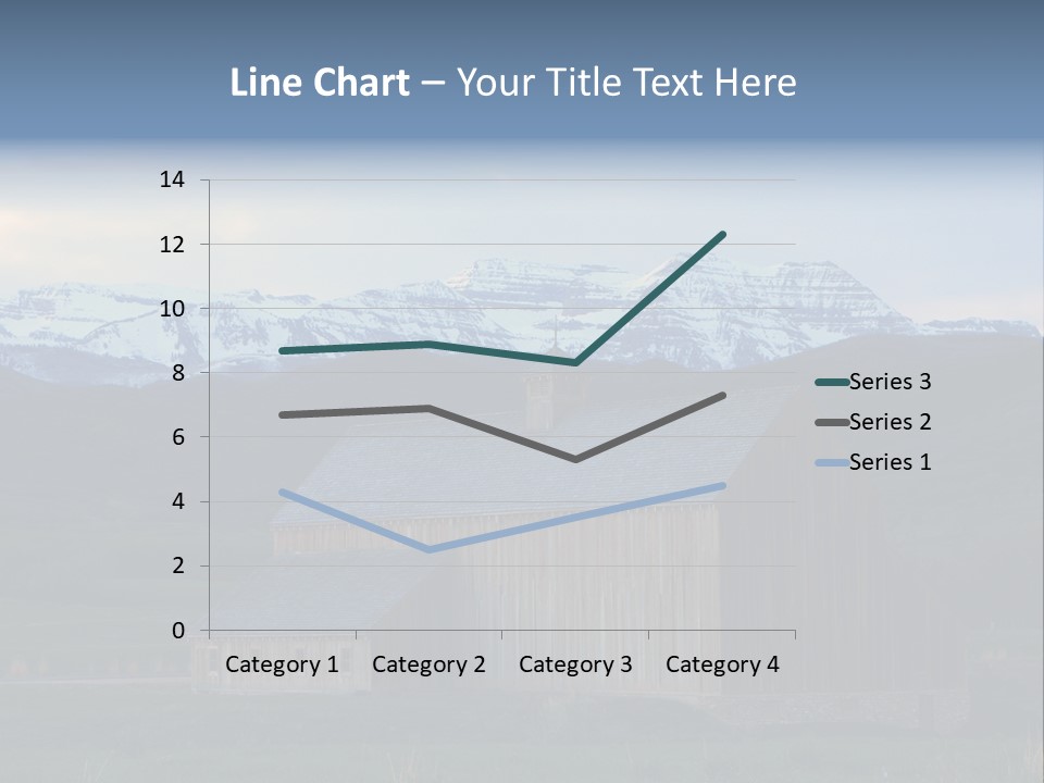 Barn Wood Rural Utah Views PowerPoint Template