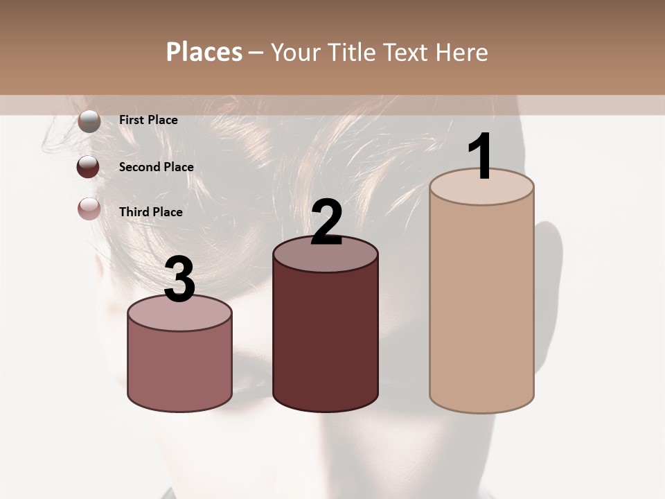 Head Style Hair PowerPoint Template