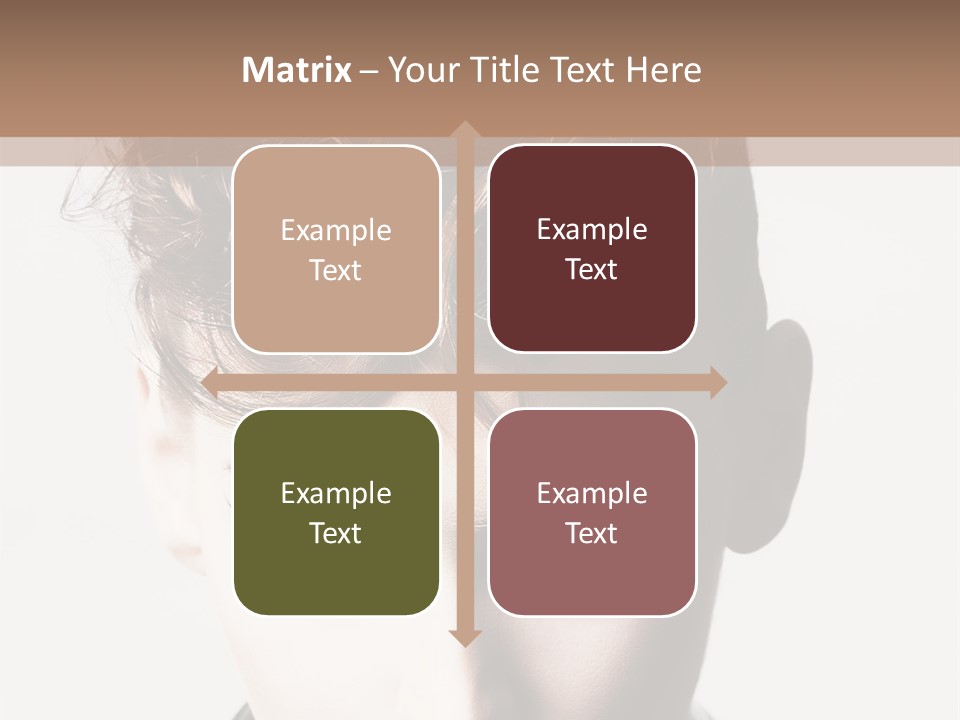 Head Style Hair PowerPoint Template