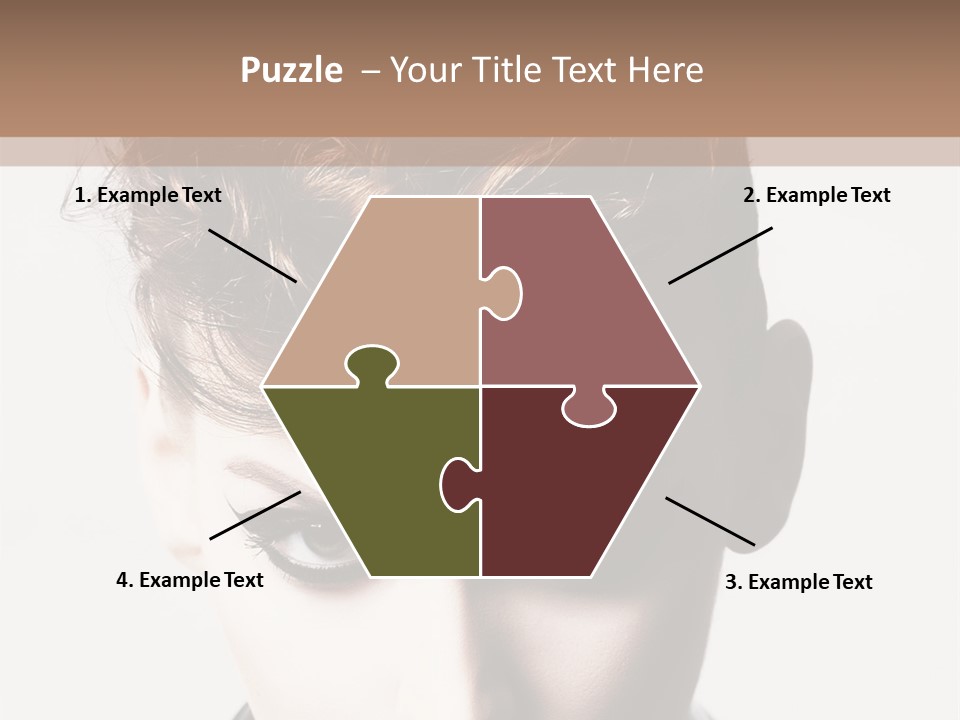 Head Style Hair PowerPoint Template