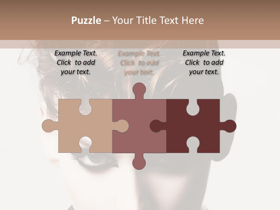 Head Style Hair PowerPoint Template